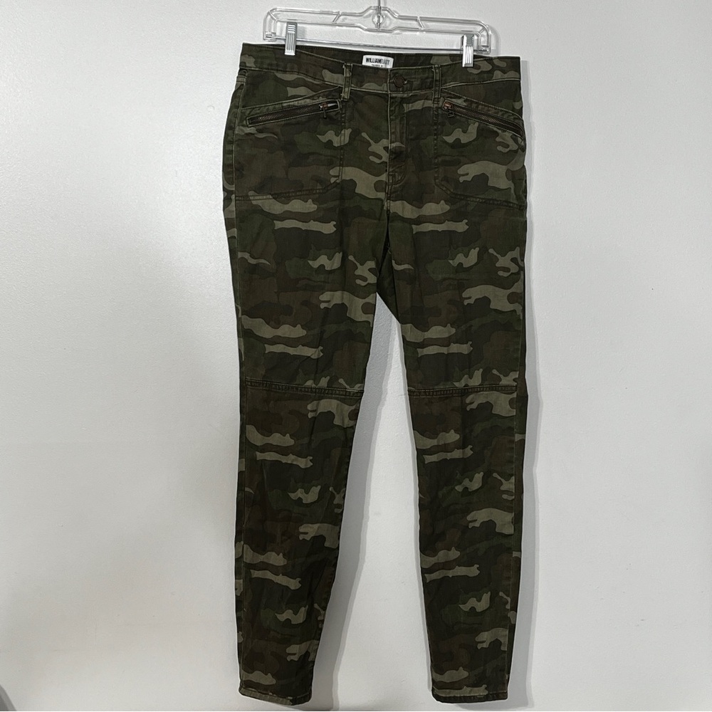 William Rast Jane Skinny Camo Cargo Pants